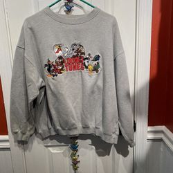 Warner Brothers Studio Store Looney Tunes Adult Large Sweatshirt