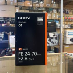 Sony GM 24-70mm F2.8 II
