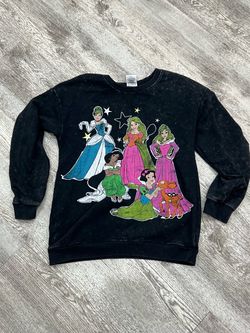Disney Princess Graphic Crewneck Sweatshirt