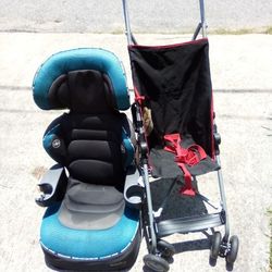 Graco Car Seat +Baby Stroller 20.00