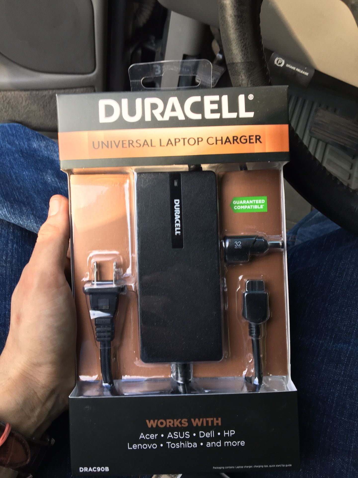 Duracell universal laptop charger