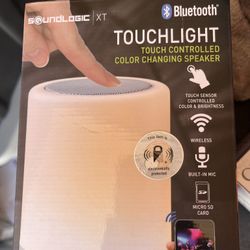BLUETOOTH TOUCH CONTROL COLOR CHANGING SPEAKER