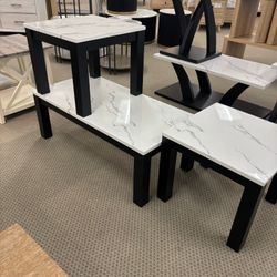 3 Pc Coffee Table Set 