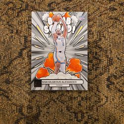 2023-24 Donruss Panini Shai Gilgeous- Alexander