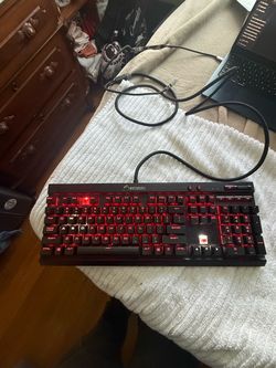 Corsair Mechanical Gaming Keyboard Red Backlit