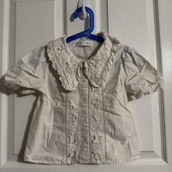 Zara Girls Dress Shirt, 6