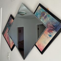 Mid Century Modern Mirror 