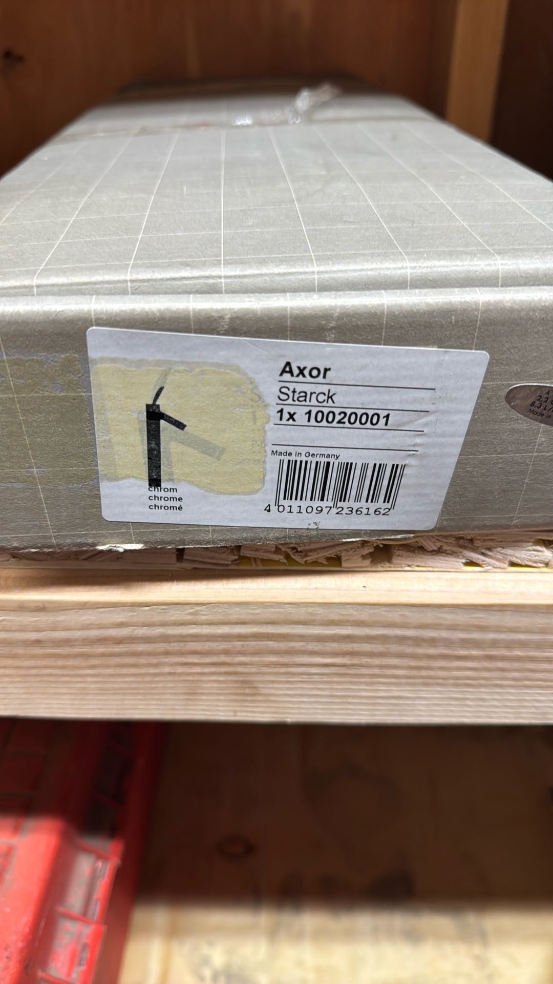 Single Hold Axor Starch Faucet Crom