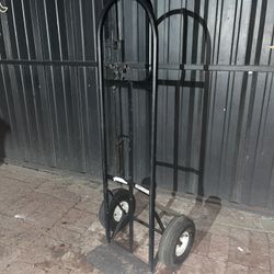 Black Handtruck Dolly w/ Air type tires