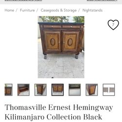 Thomasville Ernest Hemingway Kilimanjaro Collection Chest
