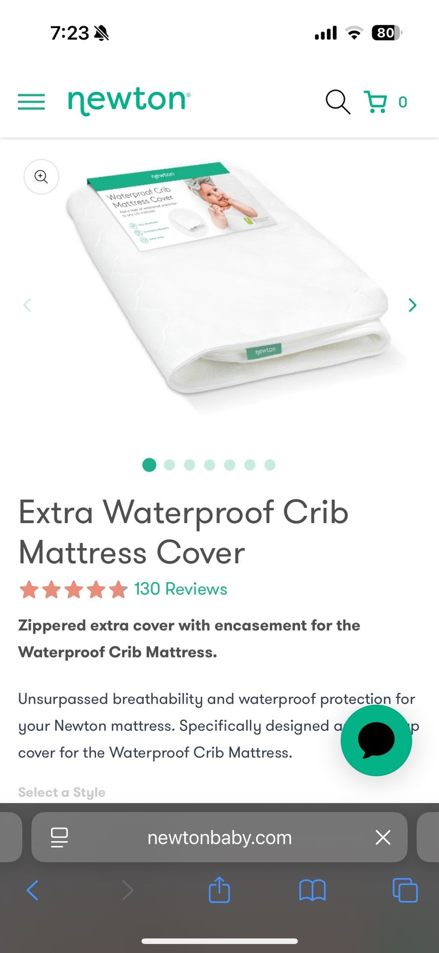 Newton Waterproof Mattress Cover