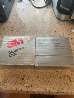 3M DS/HD 5.25" Floppy Diskettes – 2 Boxes of 10