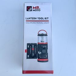 Lantern Light with Built in 15 piece Tool Kit  (Brand New)