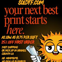 Premium DTF transfers