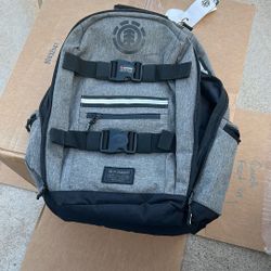 Element Laptop Backpack W/Skateboard Tie Downs