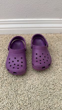 Purple crocks