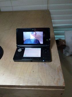Nintendo 3ds black galaxy