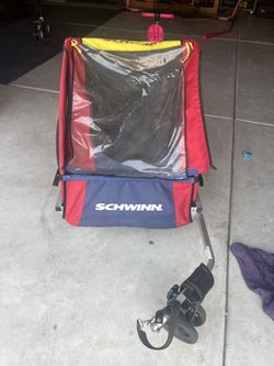 Schwinn Two Seat Bike Trailer
