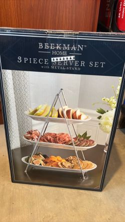 New - Beekman home 3 piece set