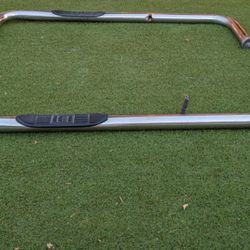 Chrome Side Steps for 97 Ford F-250 OBS (2-Door)