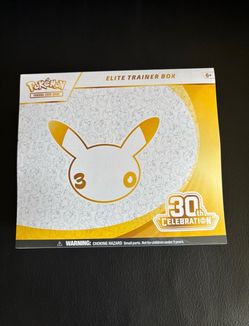 Pokémon TCG 30th Celebration Elite Trainer Box