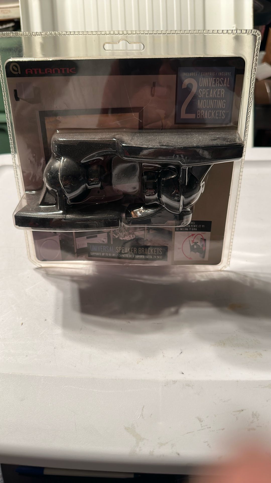 Set of Two Universal Speaker Mounting Brackets