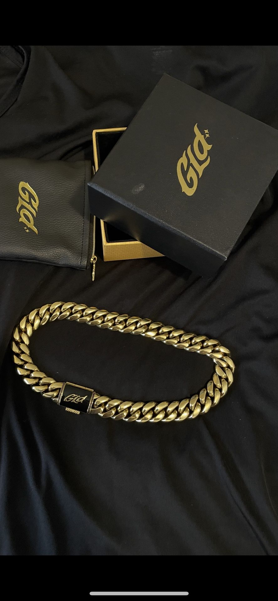 GLD 20mm Gold Plated Cuban Link