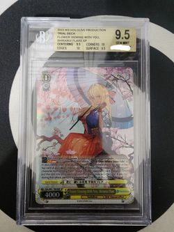 Weiss Schwarz Hololive Shiranui Flare SP BGS 9.5