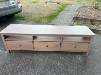 Ikea Hemnes TV stand, entertainment center, Wood, $400 New for IKEA, delivery