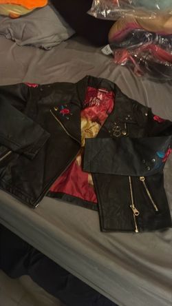 Disney’s belle leather jacket