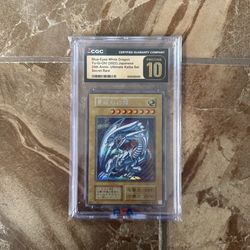 CGC Pristine 10 - Blue-Eyes White Dragon Yu-Gi-Oh! (2022) Japanese 25th Anniv. Ultimate Kaiba Set - Secret Rare