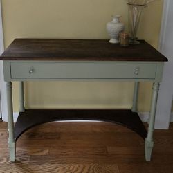 Vintage Wooden Writing Desk