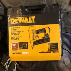 Dewalt 18 Gauge Finish  Stapler
