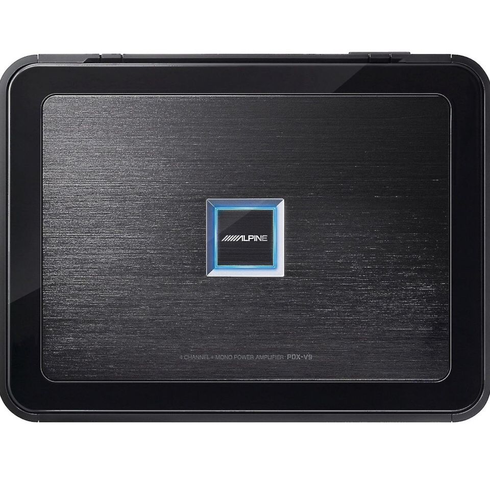 Alpine PDX-V9, 5-Channel Extreme Power Density Digital Amplifier