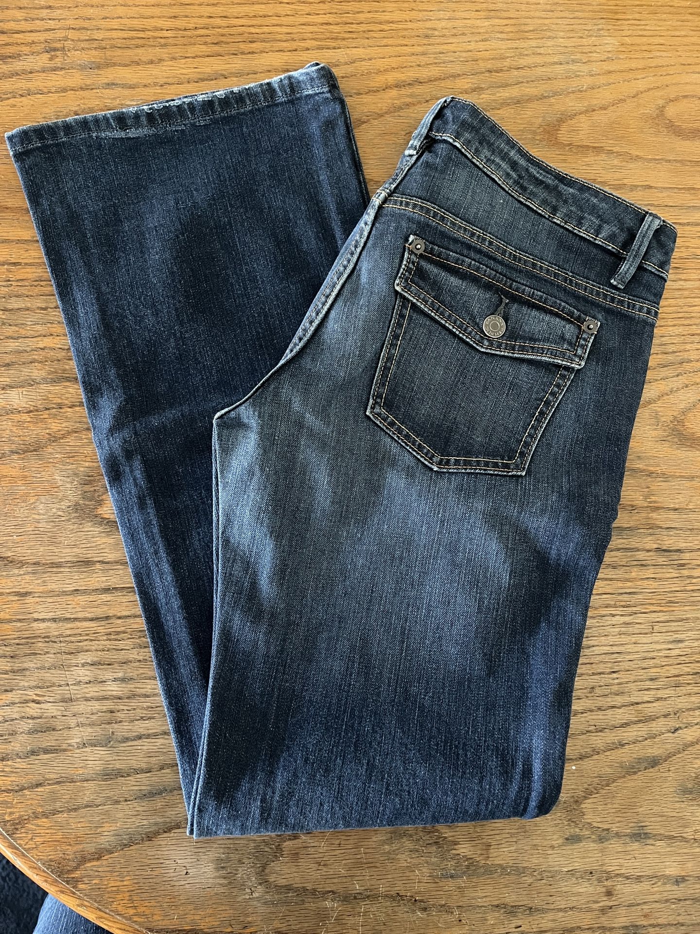 Women’s Banana Republic Blue Jeans Boot Cut Style Size 8