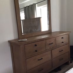 Dresser + Mirror 