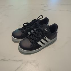 1y Adidas Grand Court K Wide Shoes