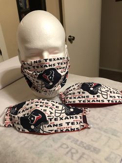 Texans face mask