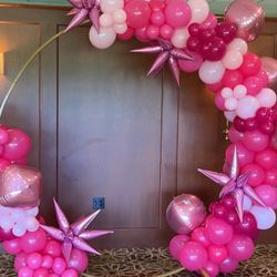 Organic Balloon Garlands