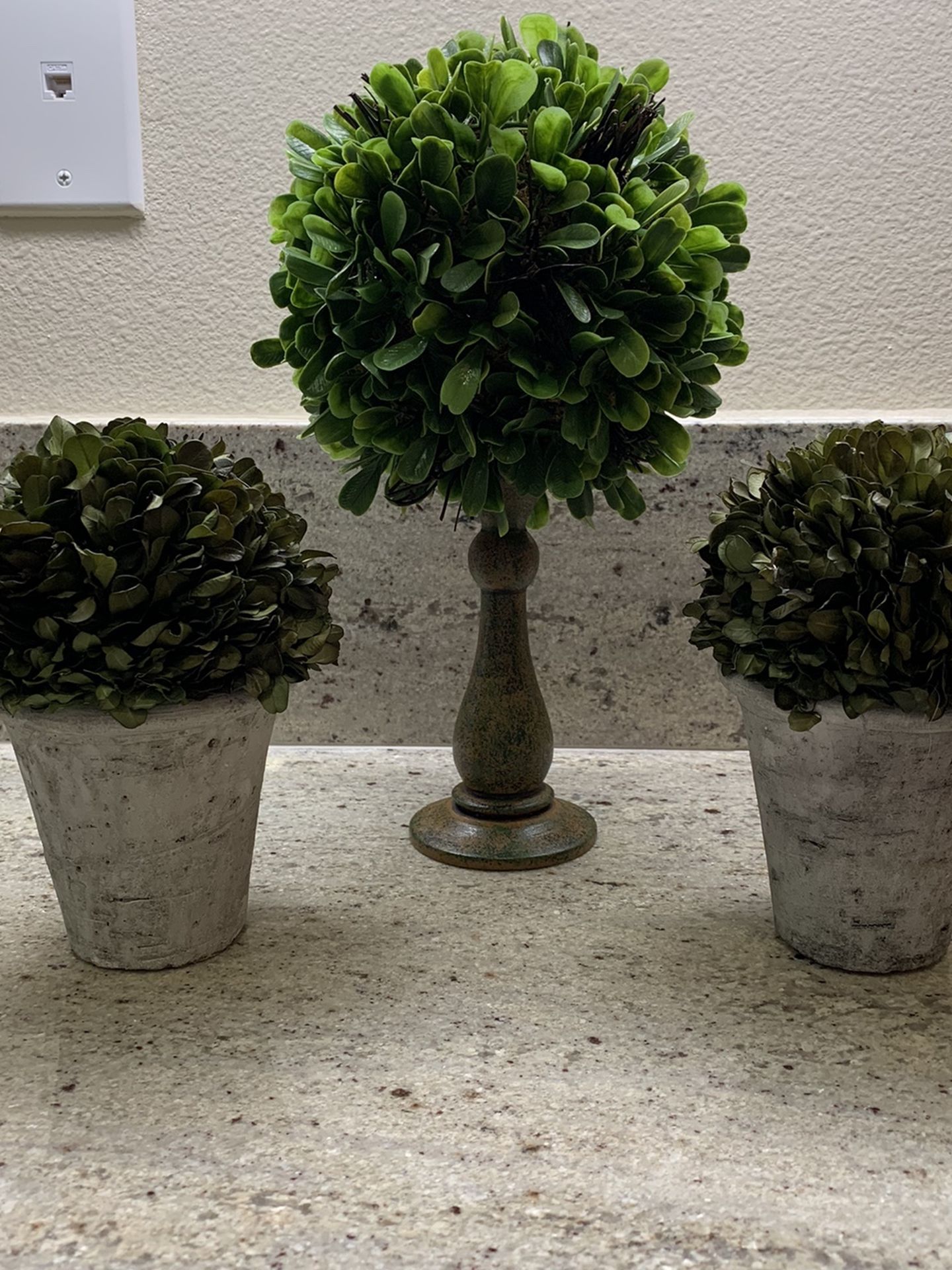 Small Faux Topiaries