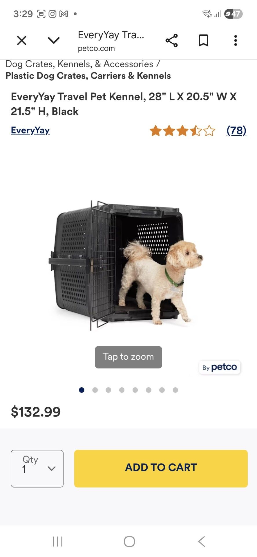 Travel Pet Kennel