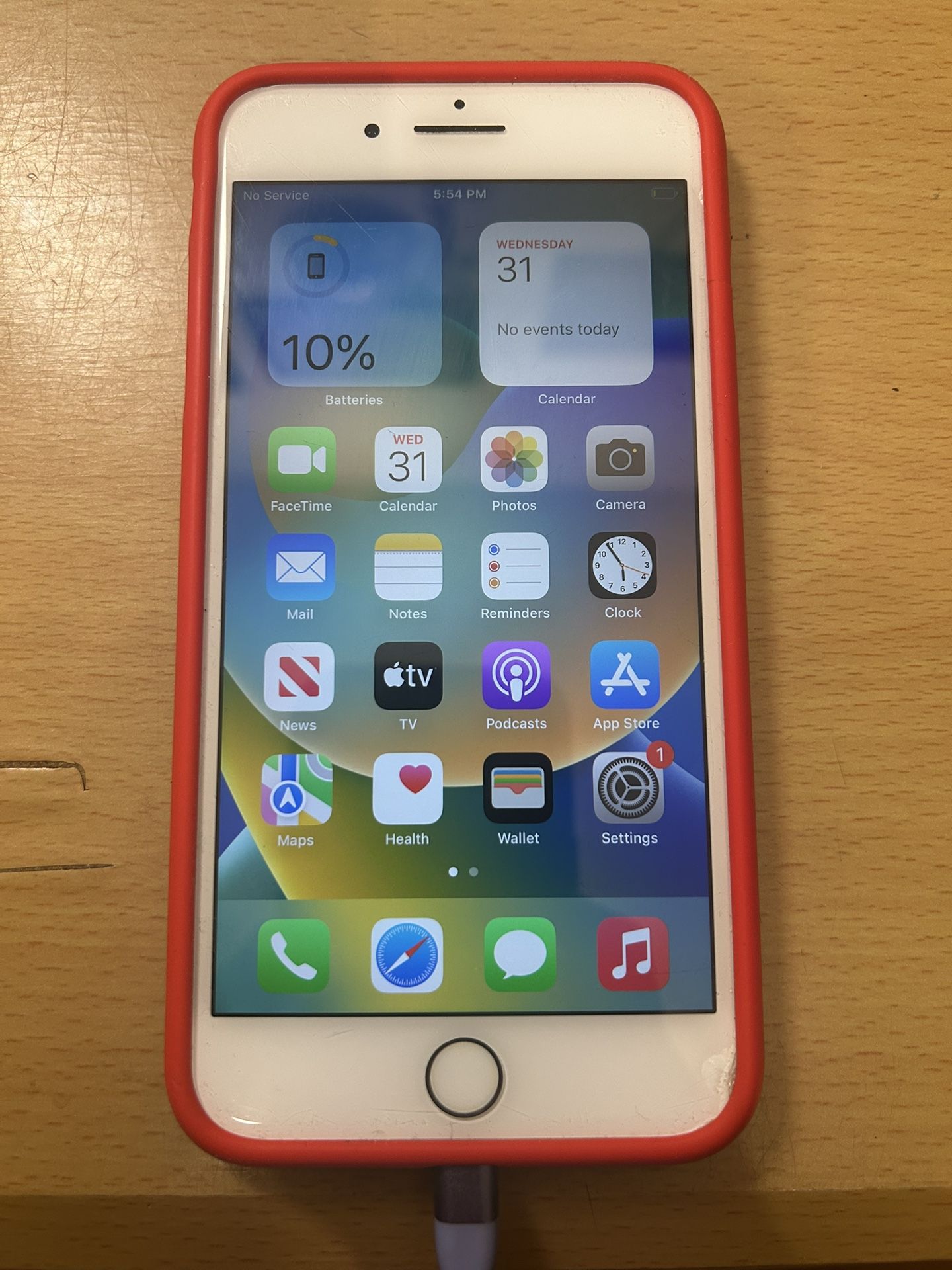 Damaged Unlocked Fully Functional IPhone 8 Plus 256gb