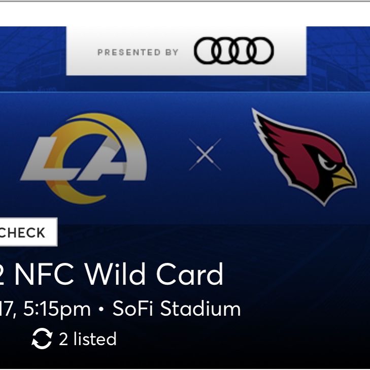 2 Rams at Cardinals MNF Tickets for Sale in El Mirage, AZ - OfferUp