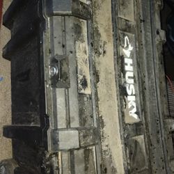 Husky Tote Tool Box Full Of Tools And Yard Tools 