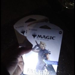 6 Final Fantasy Magic Booster Packs 