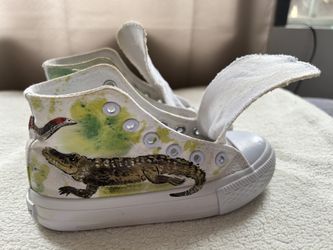 Kids Hand Painted (Bespoke) Shoes (size 11c / 28EU)