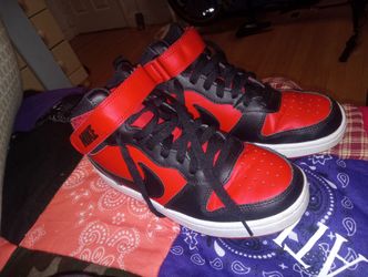Nike, 5.5, red&black