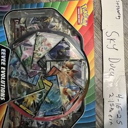 Pokémon cards Eevee evolutions Premium Collection Sealed Box
