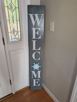 Welcome Sign for Front Door