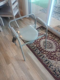 Drive Medical Folding Bedside Commode Chair